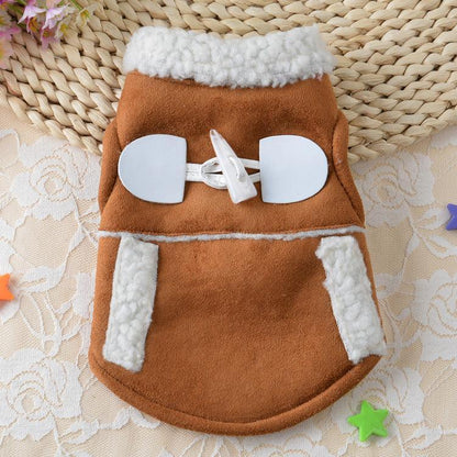Cozy Canine Lamb Velvet Dog Costume-1